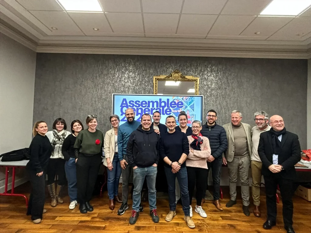 Assemblée générale 2025 de l'association Saint-Laurent Presqu'île à Saint-Laurent-sur-Saône, en compagnie de monsieur le Maire Jacques Doussot